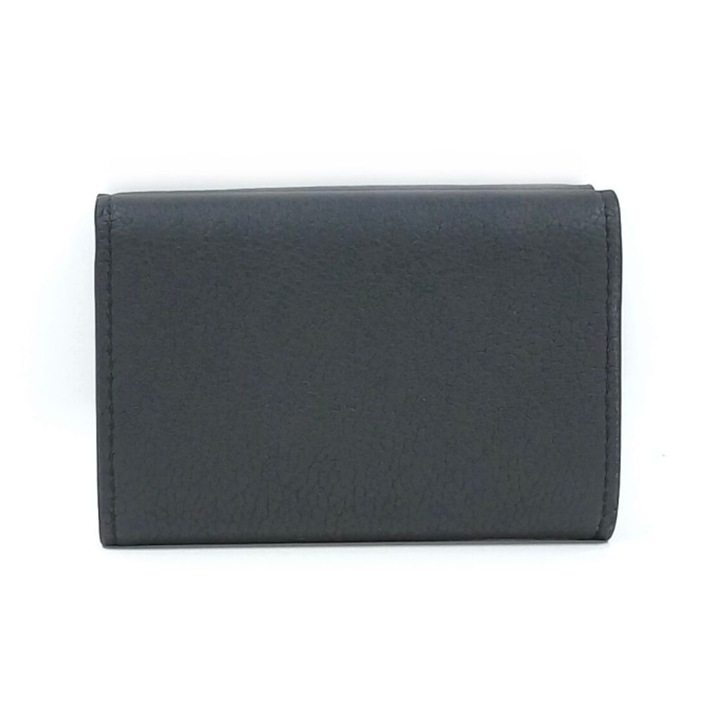 Louis Vuitton Portefeuille Lock Mini Trifold Wallet Taurillon Leather Noir - Picture 2 of 8